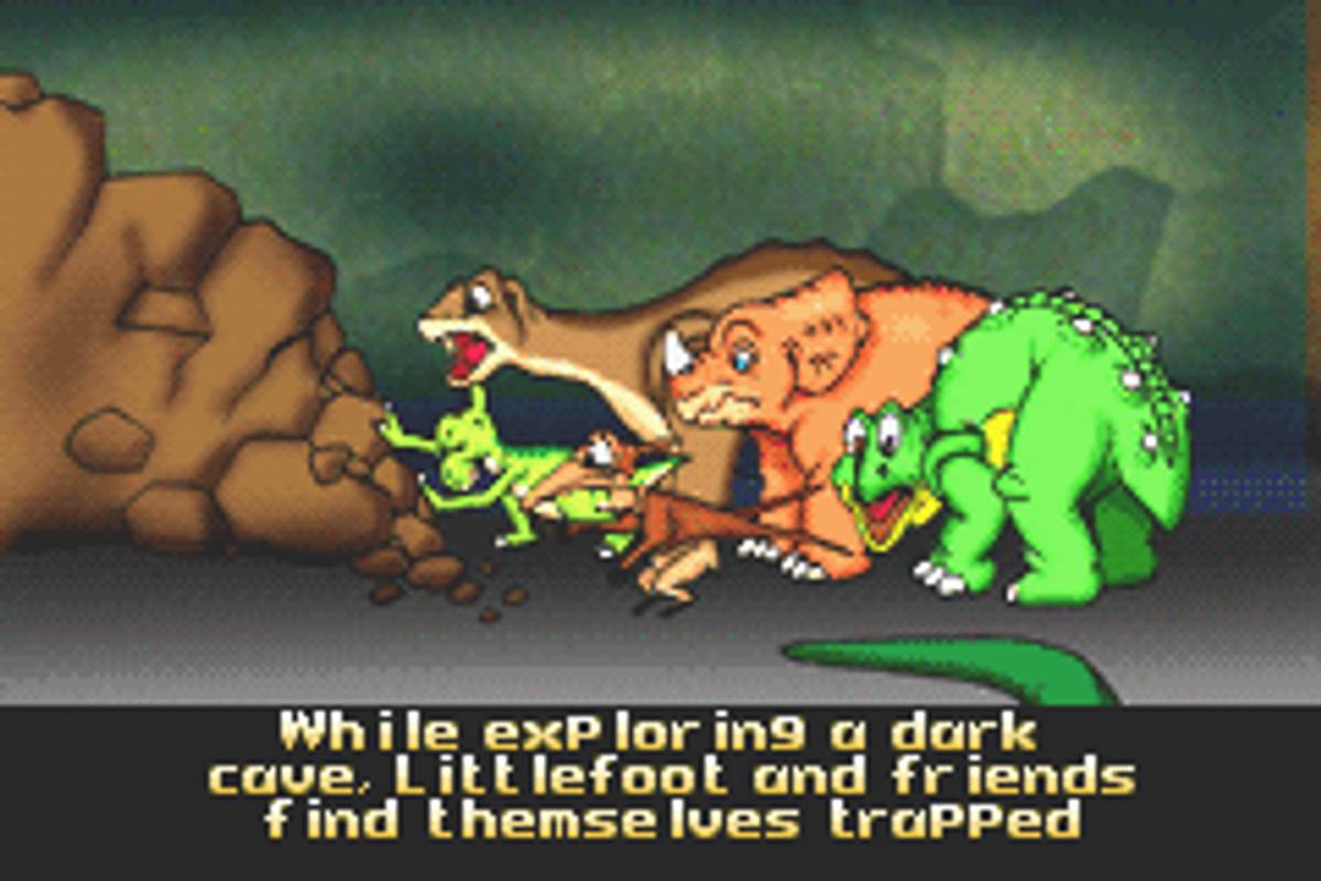The Land Before Time Collection ROM - GBA screenshot 2
