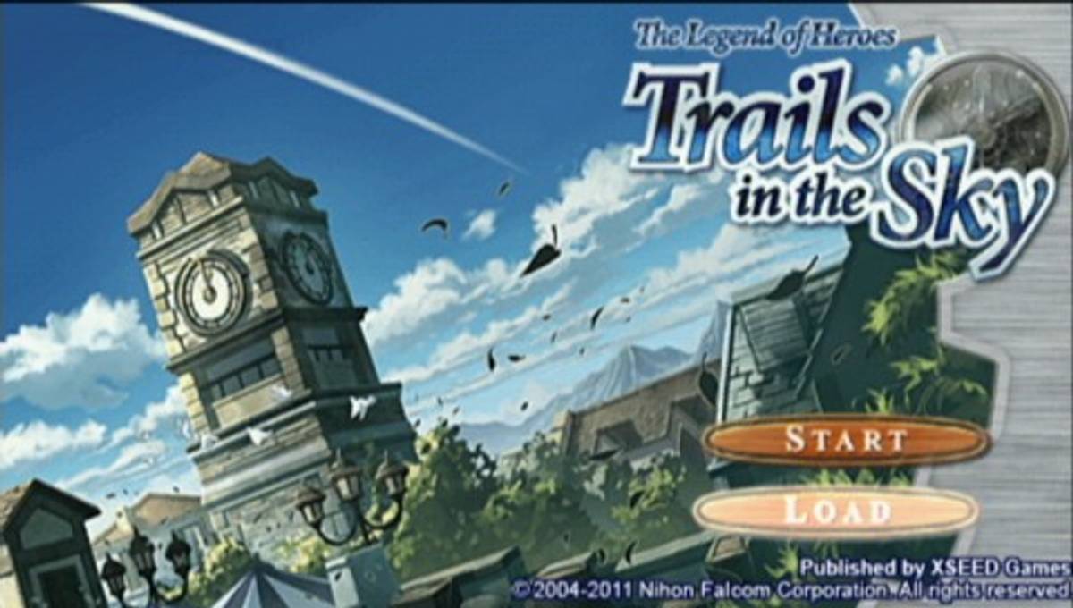 The Legend of Heroes: Trails in the Sky ISO - PSP screenshot 1