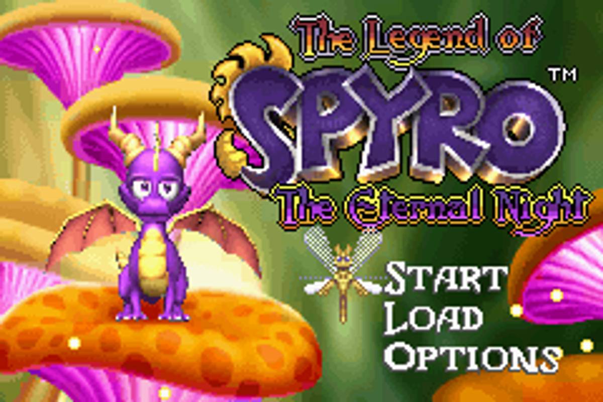 The Legend of Spyro: The Eternal Night ROM - GBA screenshot 1
