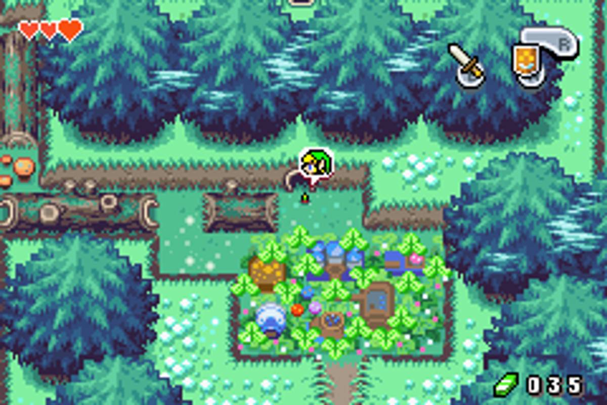 The Legend of Zelda: The Minish Cap ROM - GBA screenshot 3
