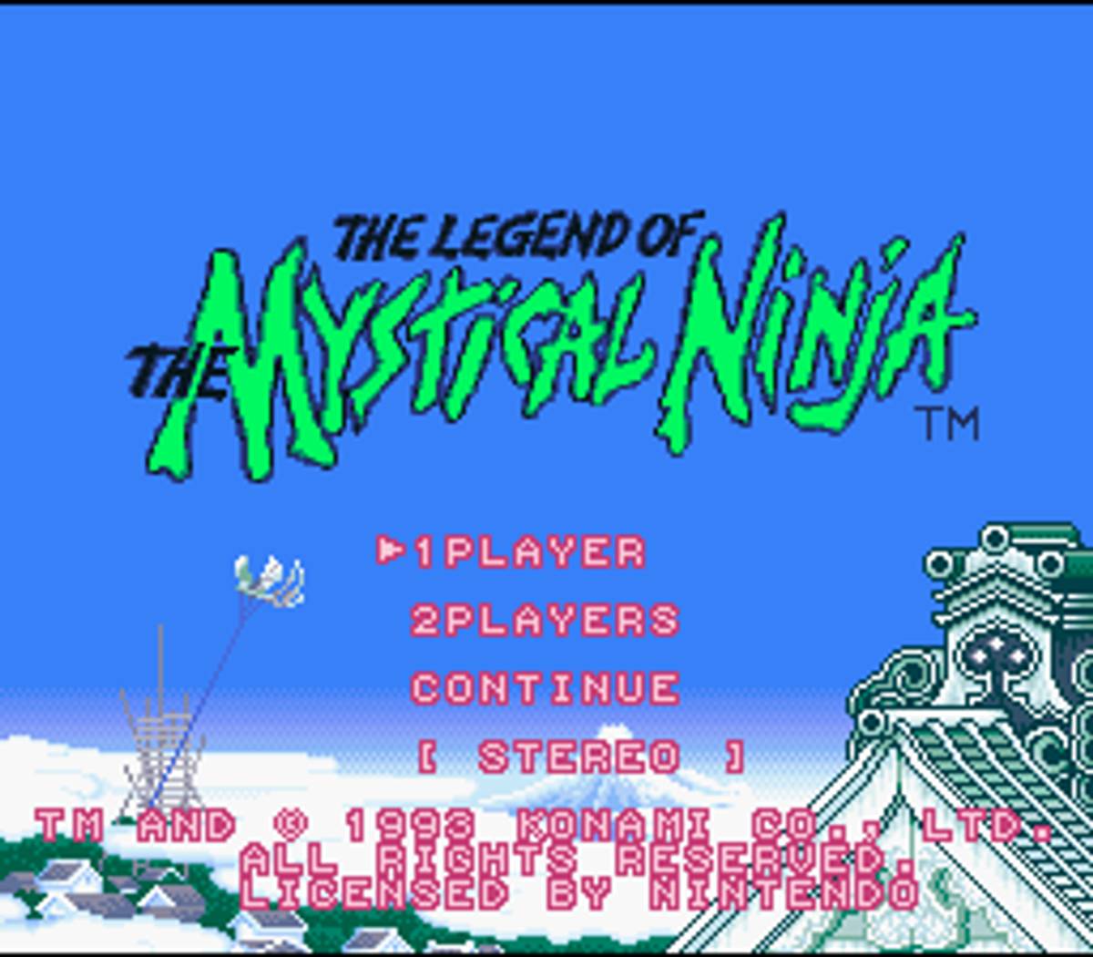 The Legend of the Mystical Ninja ROM - SNES screenshot 1