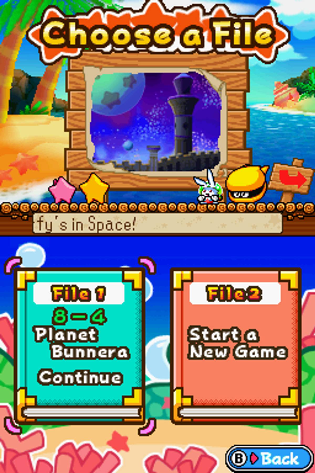 The Legendary Starfy ROM - NDS screenshot 2