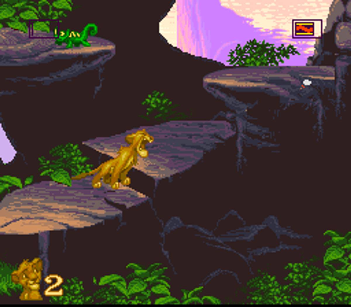 The Lion King ROM - SNES screenshot 3