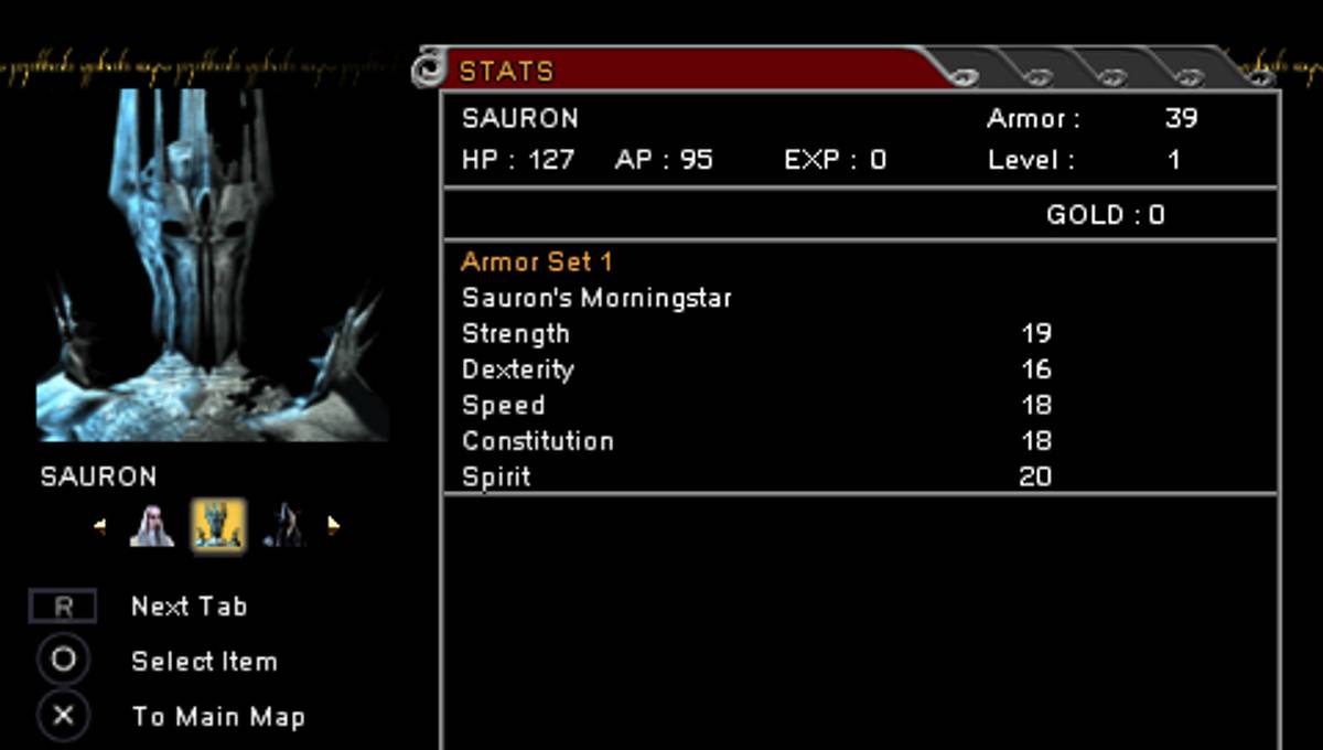 The Lord of the Rings: Tactics ISO - PSP screenshot 3