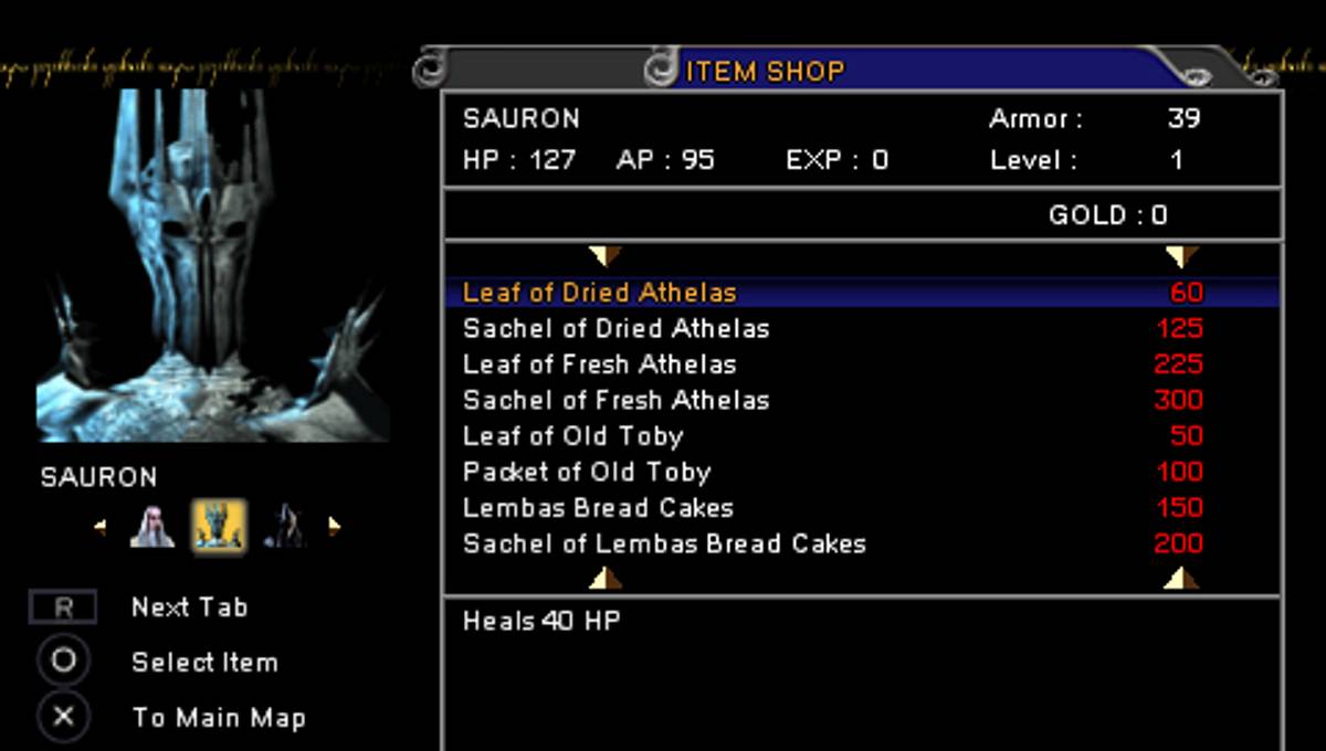 The Lord of the Rings: Tactics ISO - PSP screenshot 6