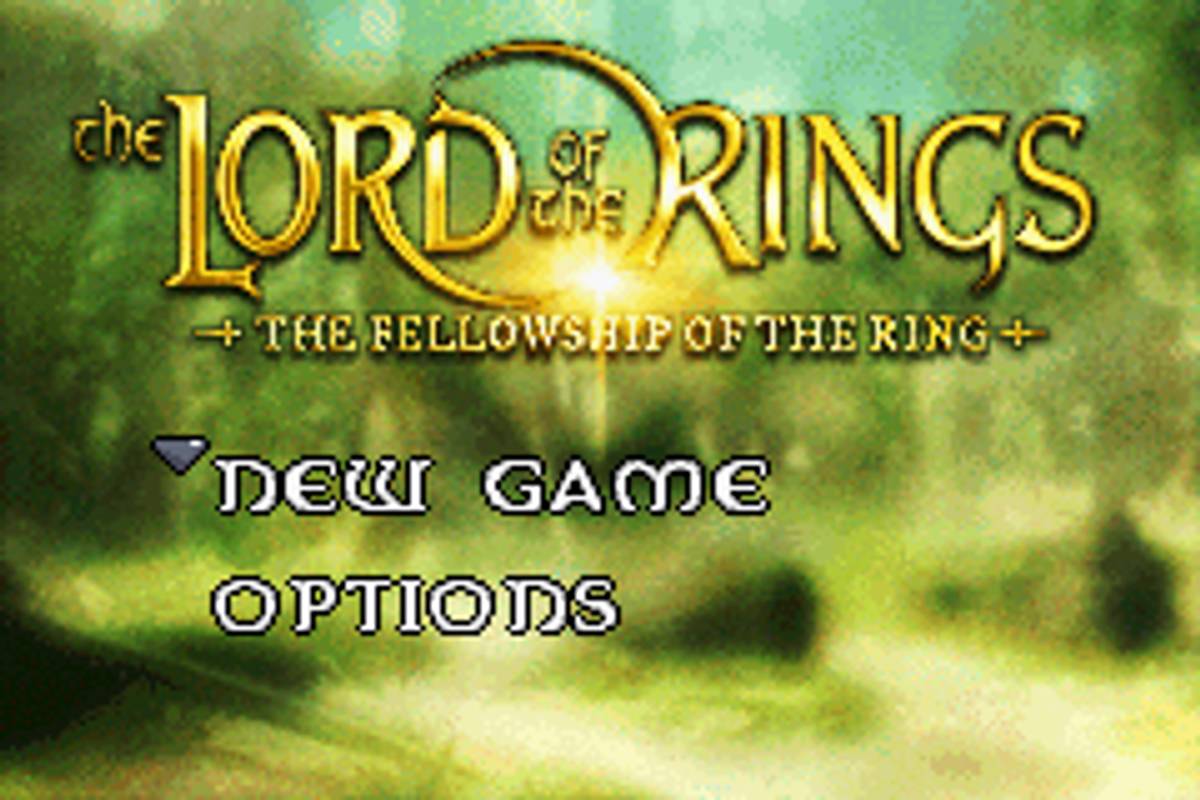 The Lord of the Rings: The Fellowship of the Ring ROM - GBA screenshot 2