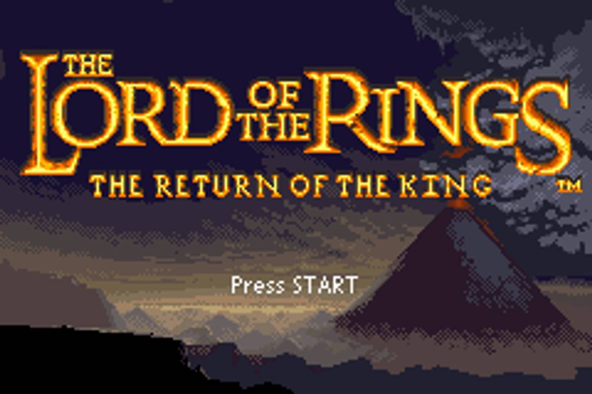 The Lord of the Rings: The Return of the King ROM - GBA screenshot 1