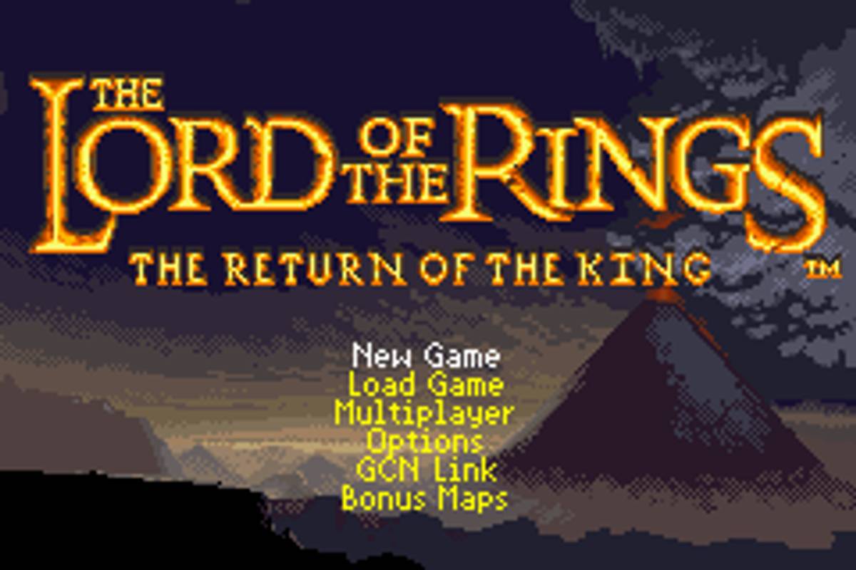 The Lord of the Rings: The Return of the King ROM - GBA screenshot 2