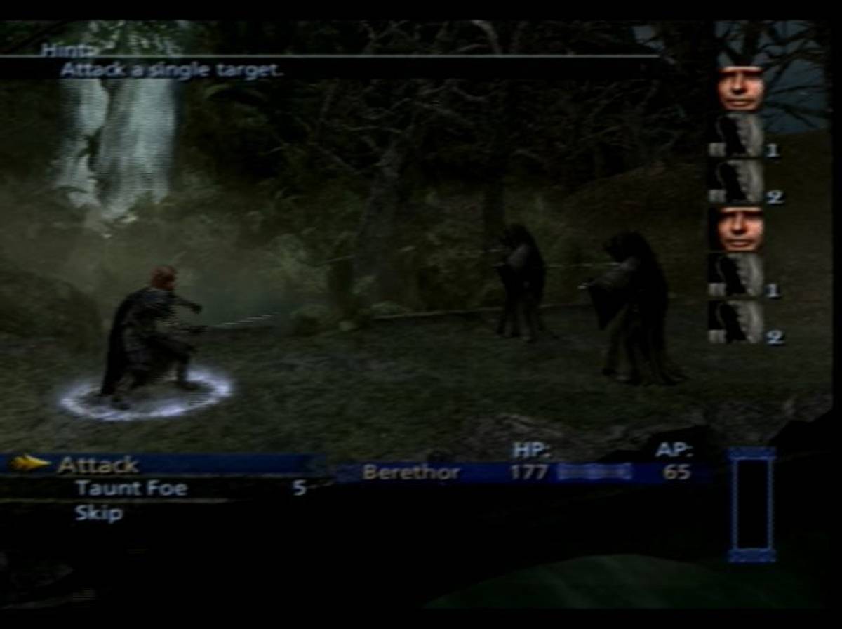 The Lord of the Rings: The Third Age ISO - PS2 screenshot 2