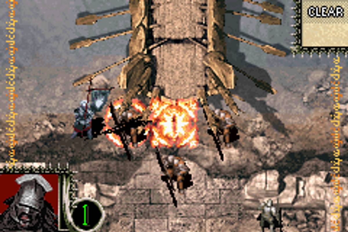 The Lord of the Rings: The Third Age ROM - GBA screenshot 3