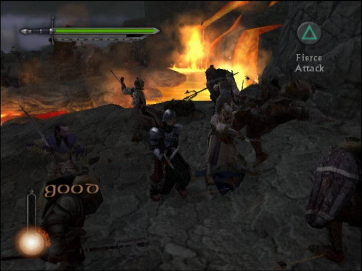 The Lord of the Rings: The Two Towers ISO - PS2 screenshot 8