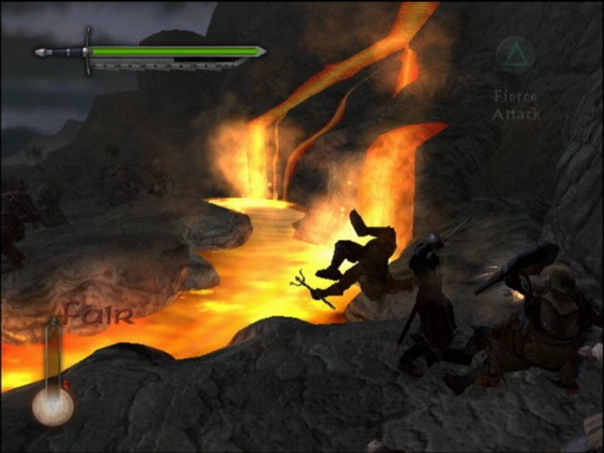 The Lord of the Rings: The Two Towers ISO - PS2 screenshot 9