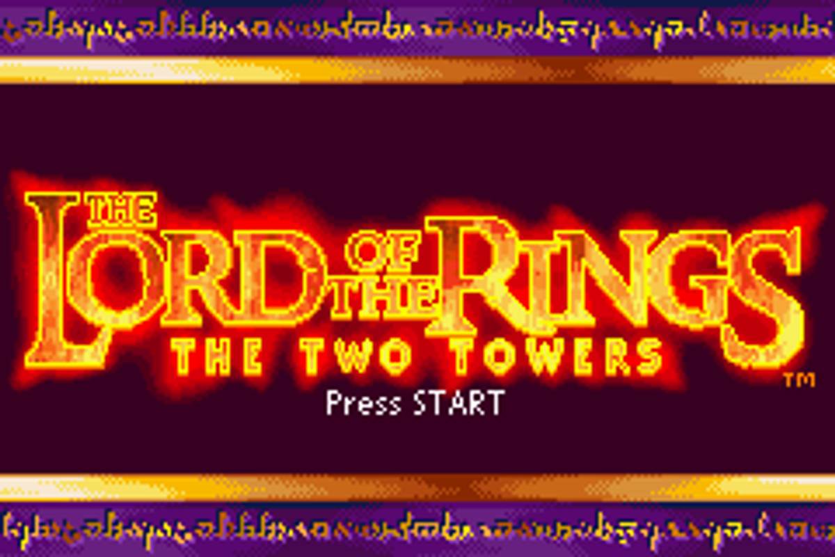 The Lord of the Rings: The Two Towers ROM - GBA screenshot 1