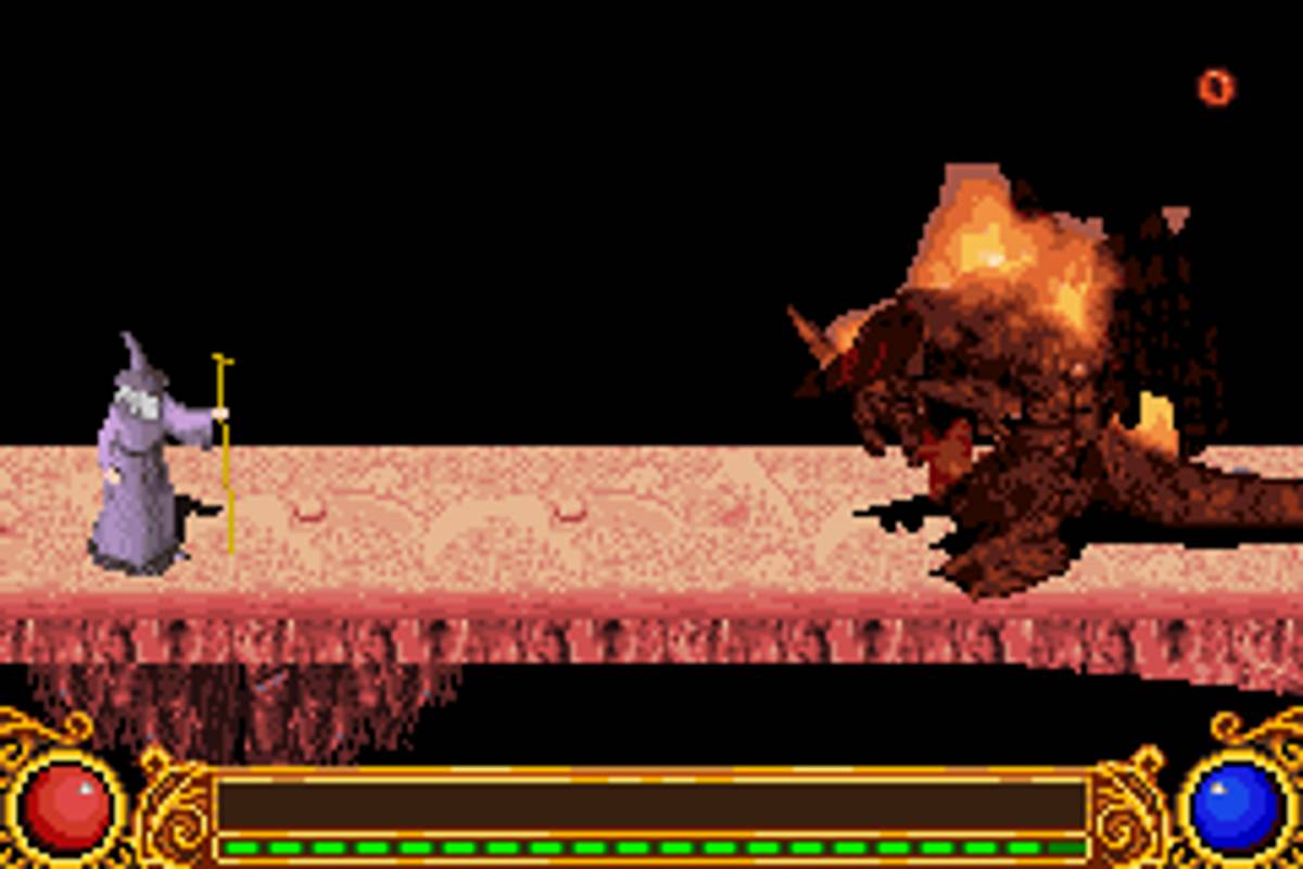The Lord of the Rings: The Two Towers ROM - GBA screenshot 2