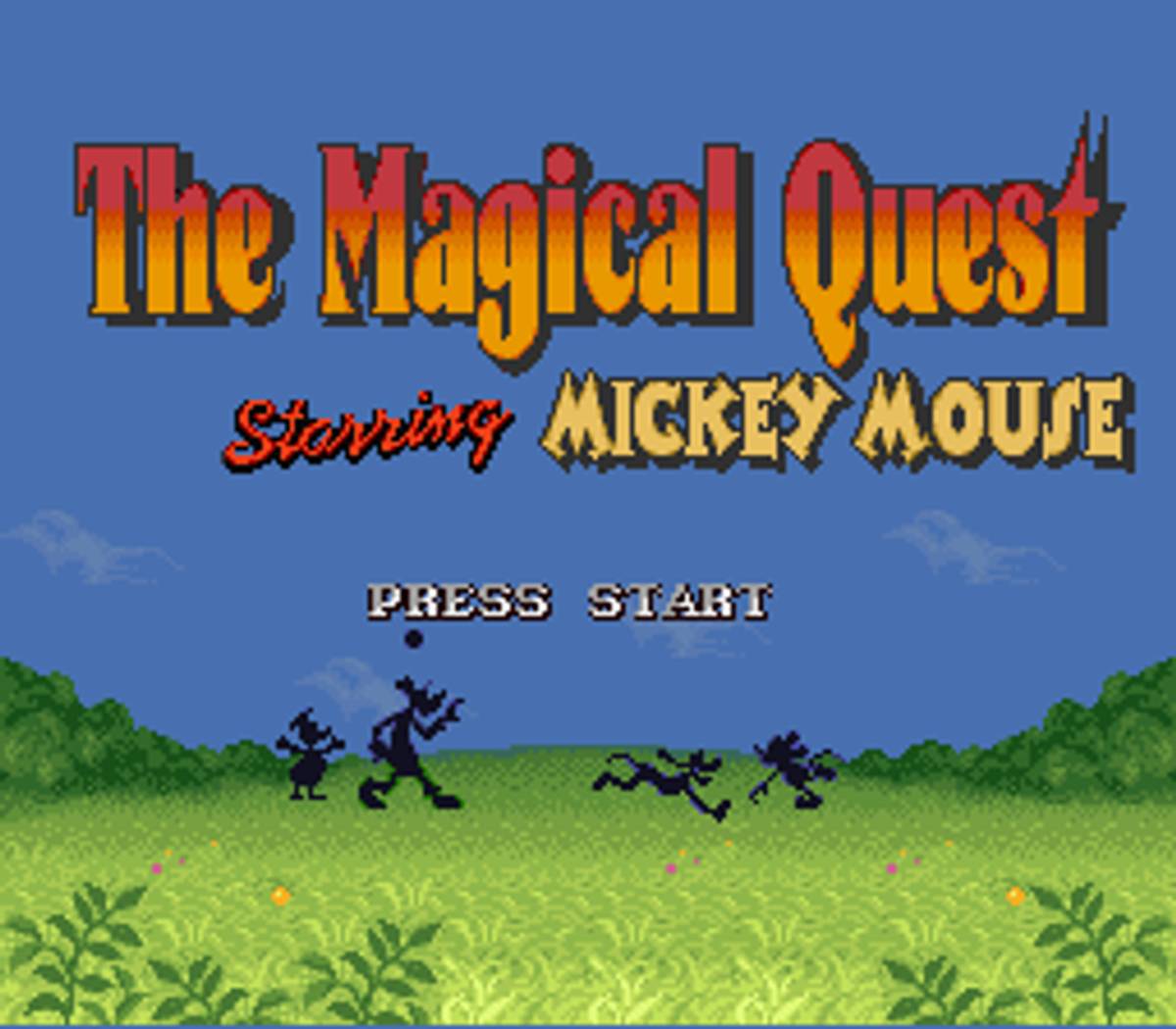 The Magical Quest Starring Mickey Mouse ROM - SNES screenshot 1