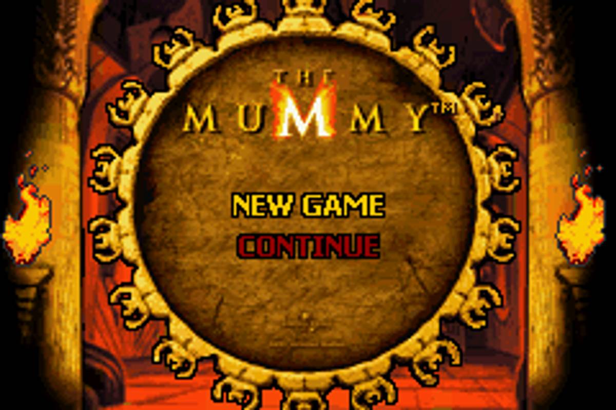 The Mummy ROM - GBA screenshot 2