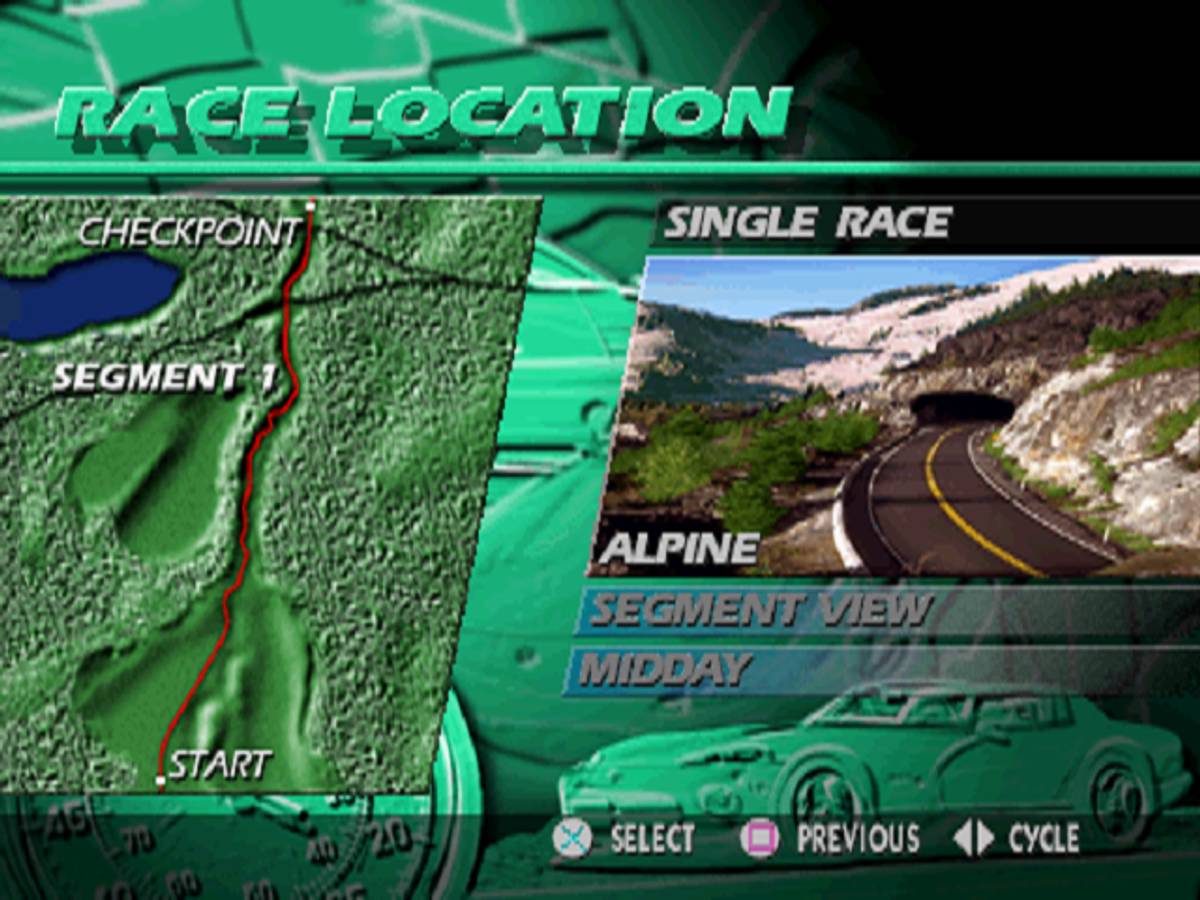 The Need for Speed ISO - PS1 screenshot 2