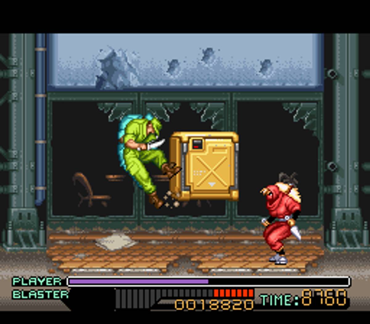 The Ninja Warriors ROM - SNES screenshot 10