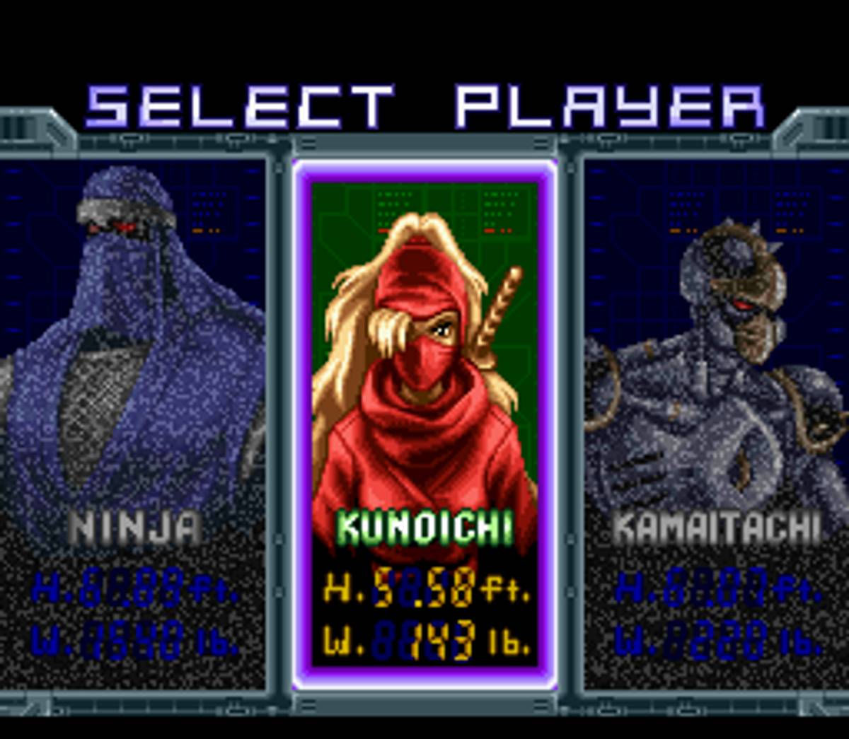 The Ninja Warriors ROM - SNES screenshot 3
