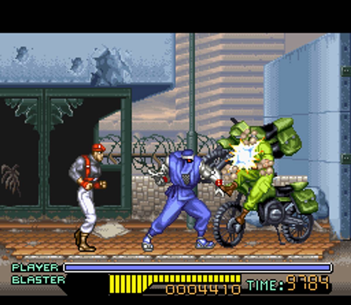The Ninja Warriors ROM - SNES screenshot 4