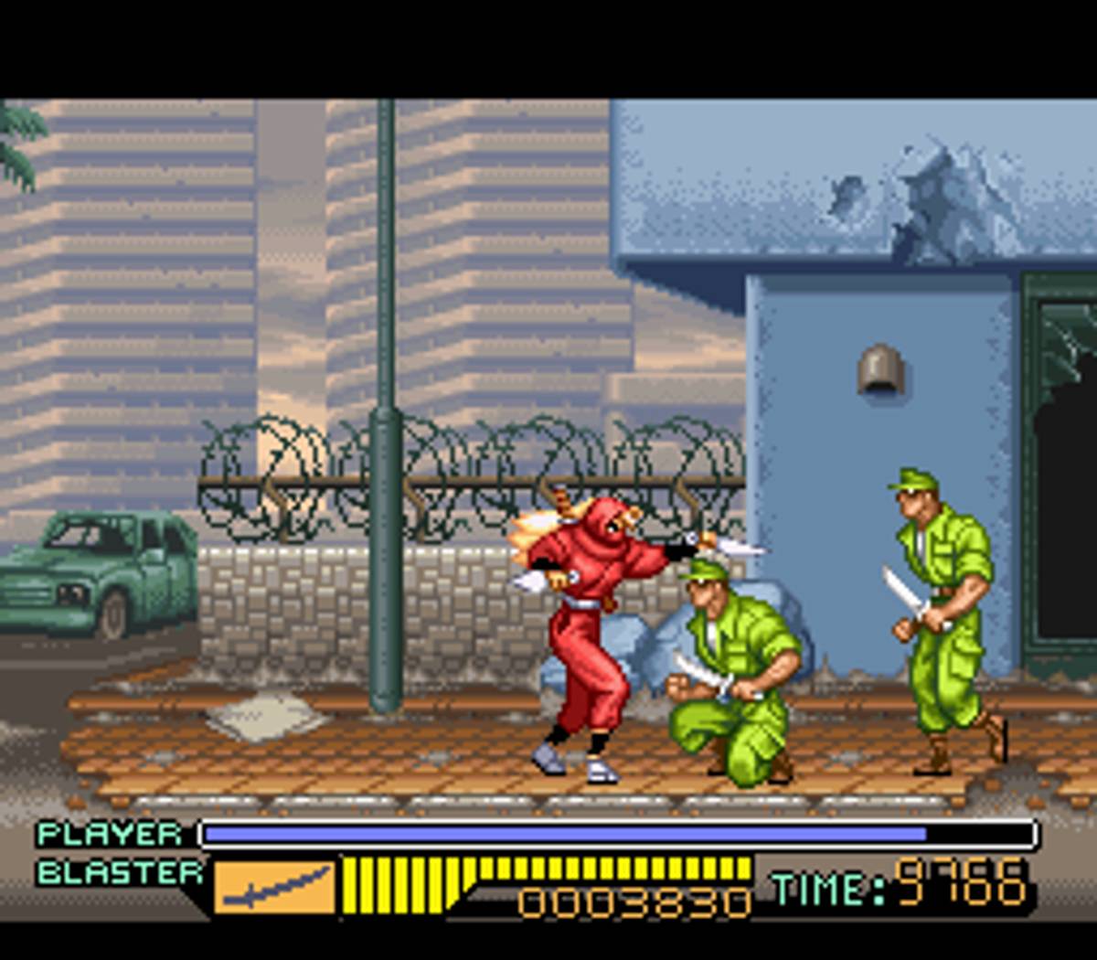 The Ninja Warriors ROM - SNES screenshot 5