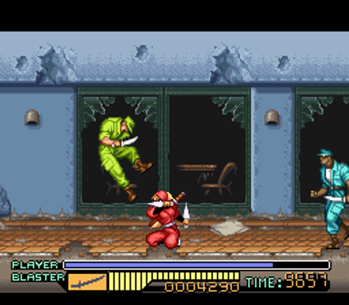 The Ninja Warriors ROM - SNES screenshot 6