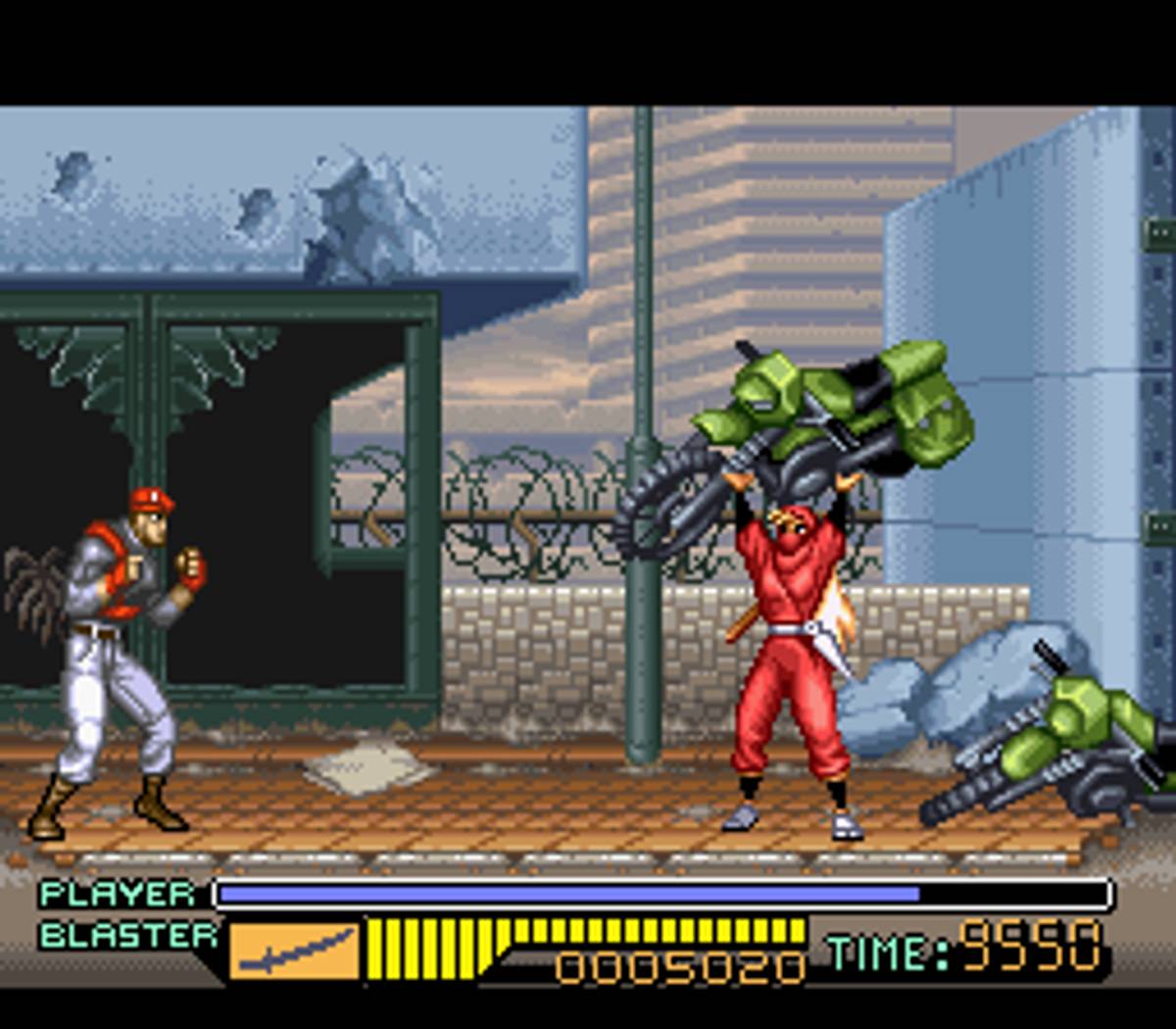 The Ninja Warriors ROM - SNES screenshot 7