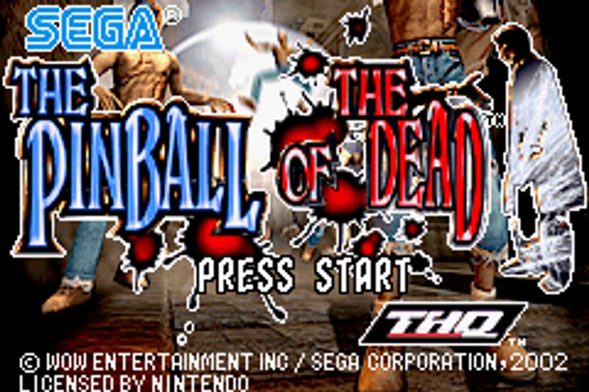 The Pinball of the Dead ROM - GBA screenshot 1