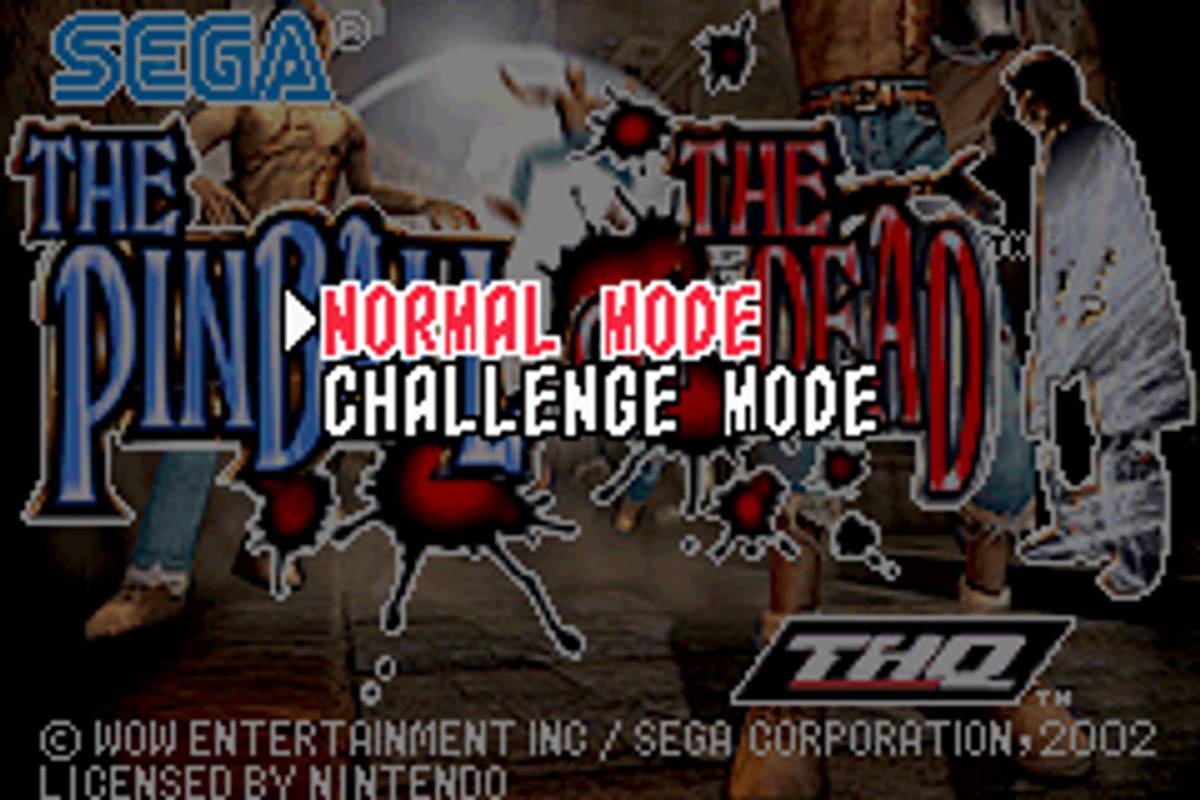 The Pinball of the Dead ROM - GBA screenshot 2