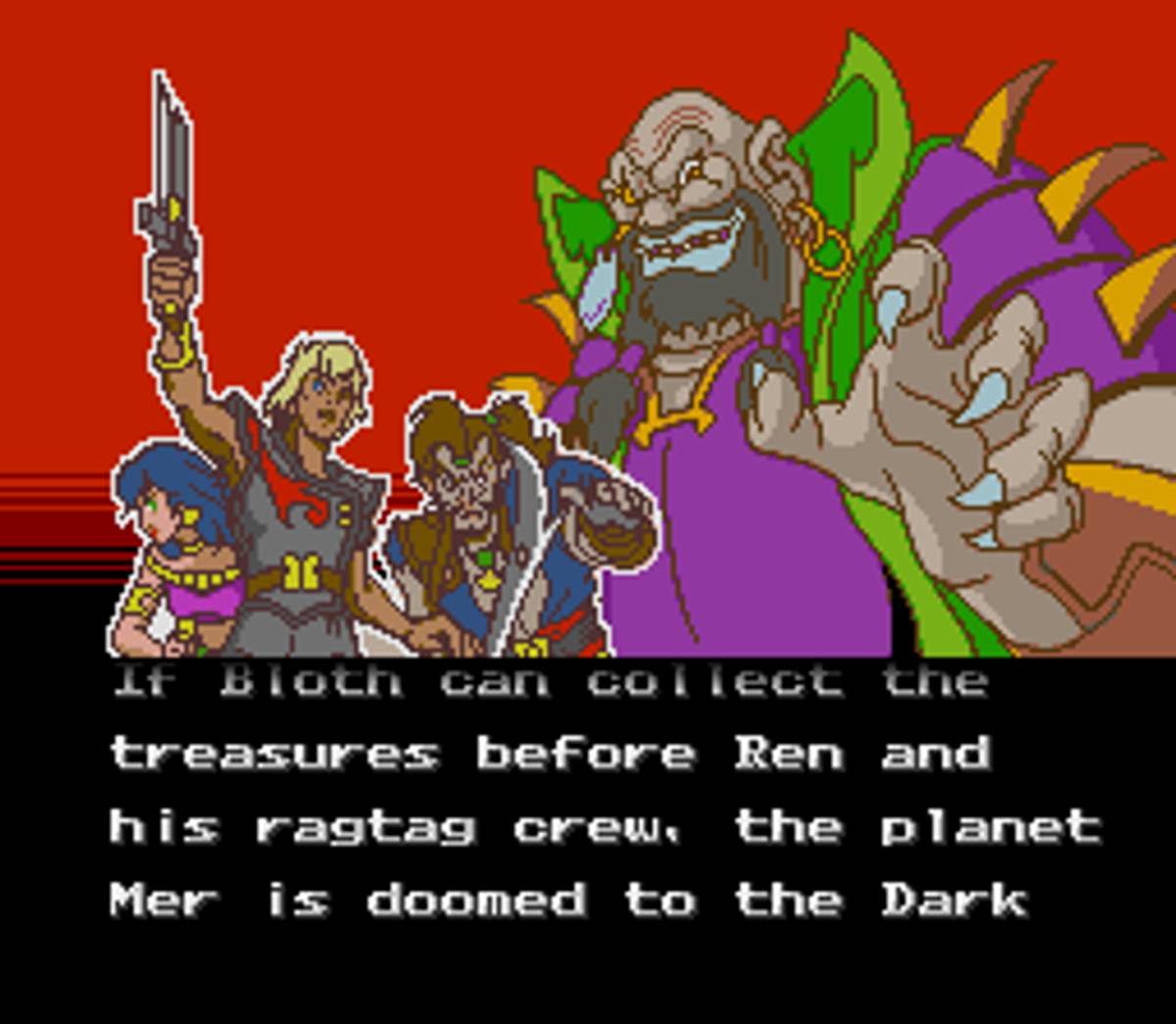 The Pirates of Dark Water ROM - SNES screenshot 2