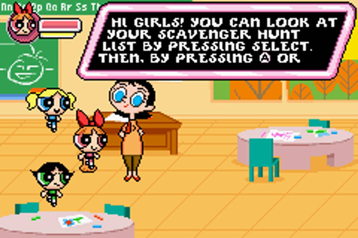The Powerpuff Girls: Him and Seek ROM - GBA screenshot 3