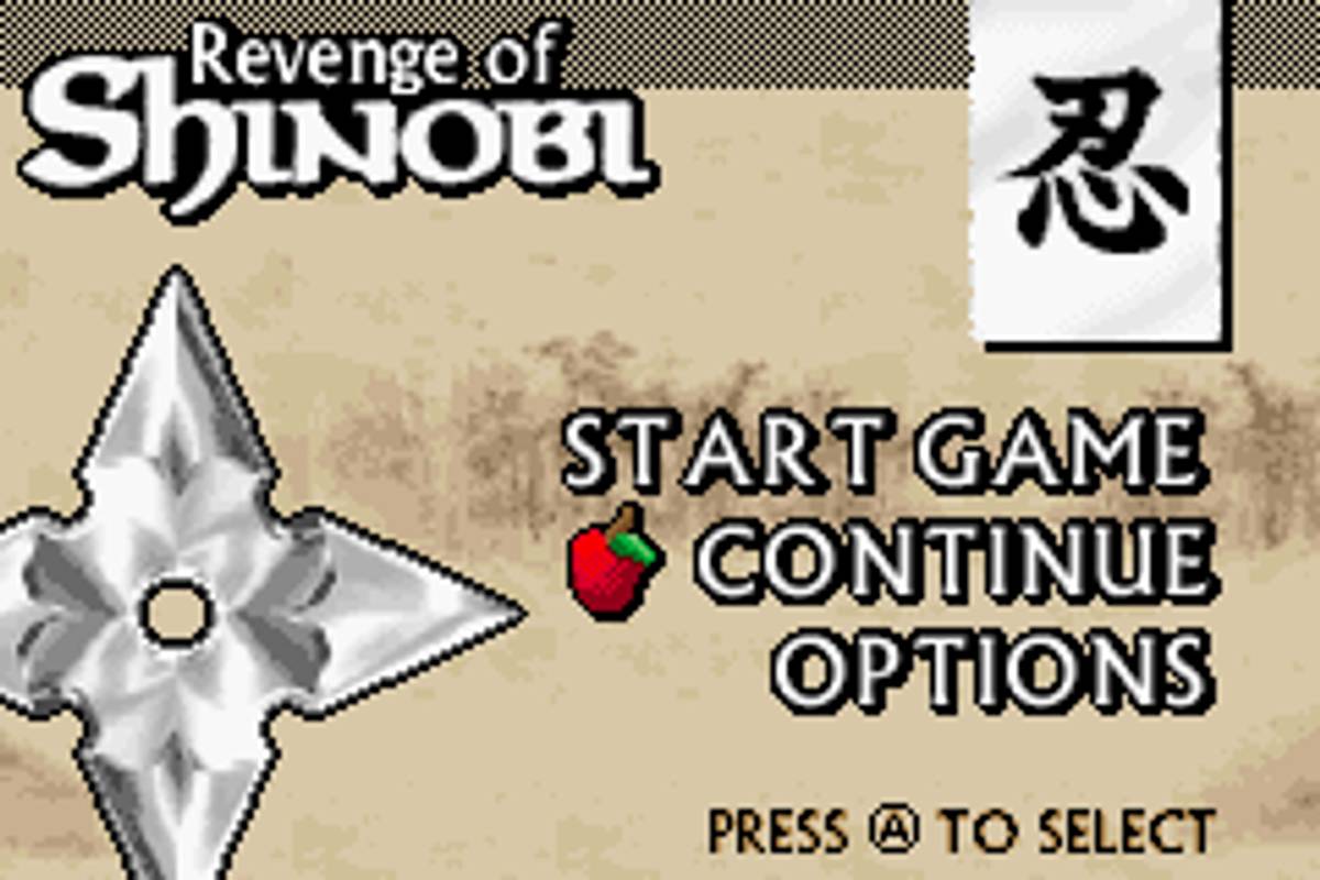 The Revenge of Shinobi ROM - GBA screenshot 2