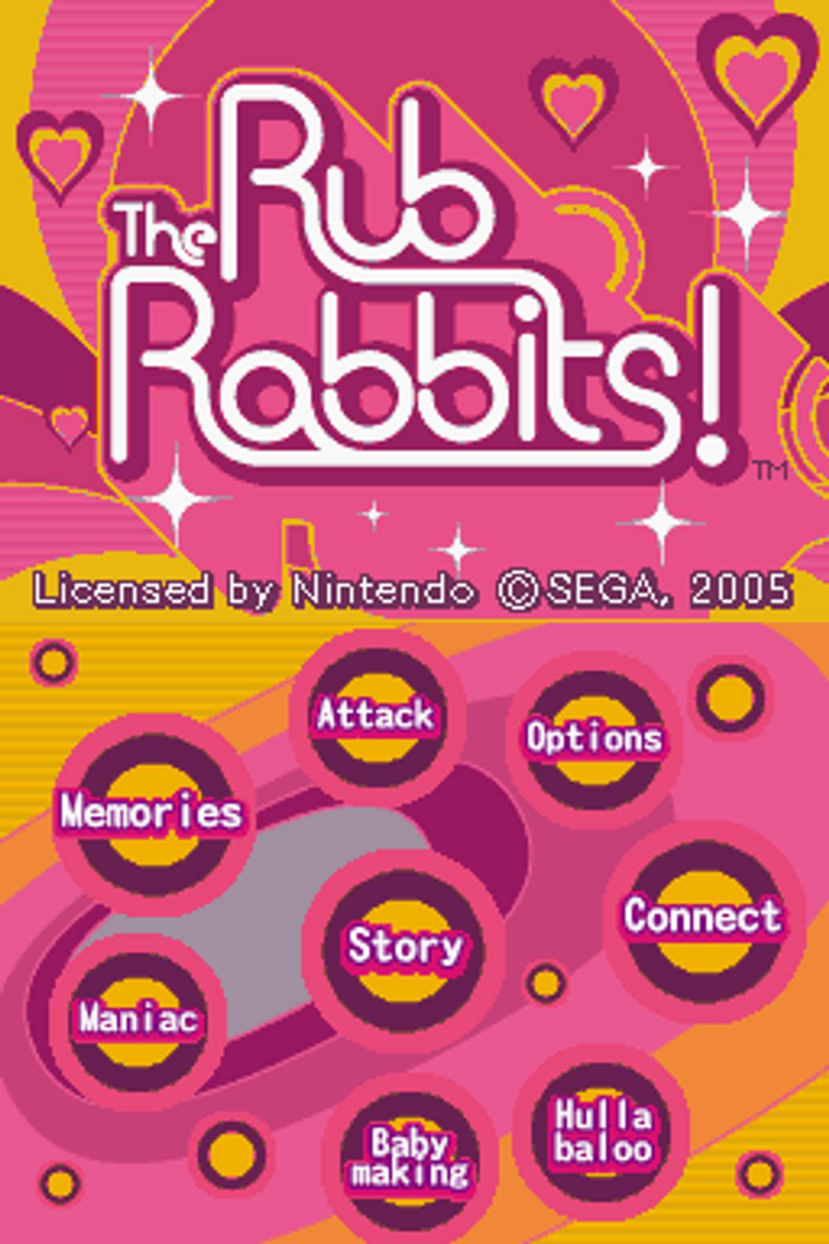 The Rub Rabbits! ROM - NDS screenshot 1