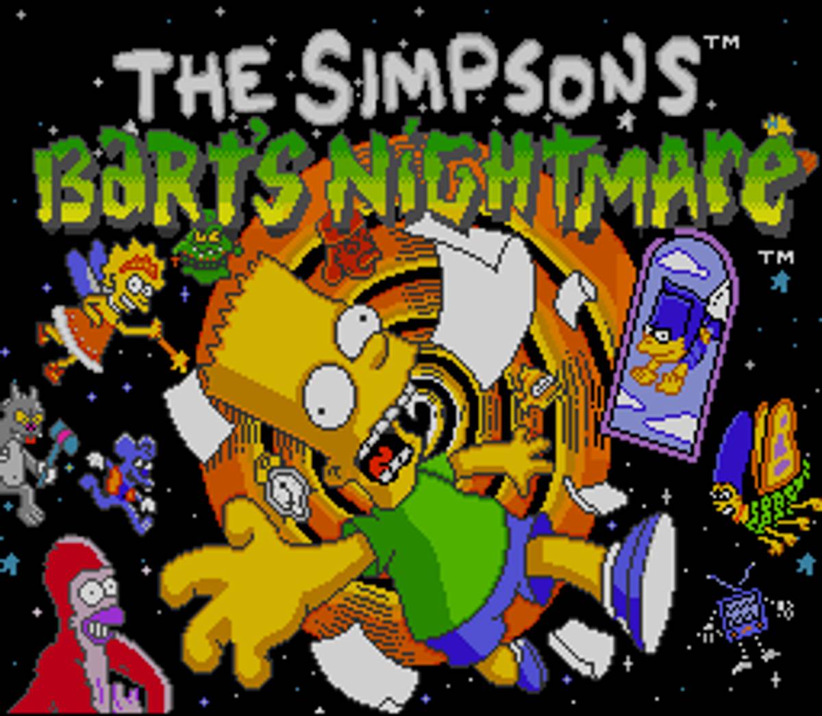 The Simpsons: Bart's Nightmare ROM - SNES screenshot 1