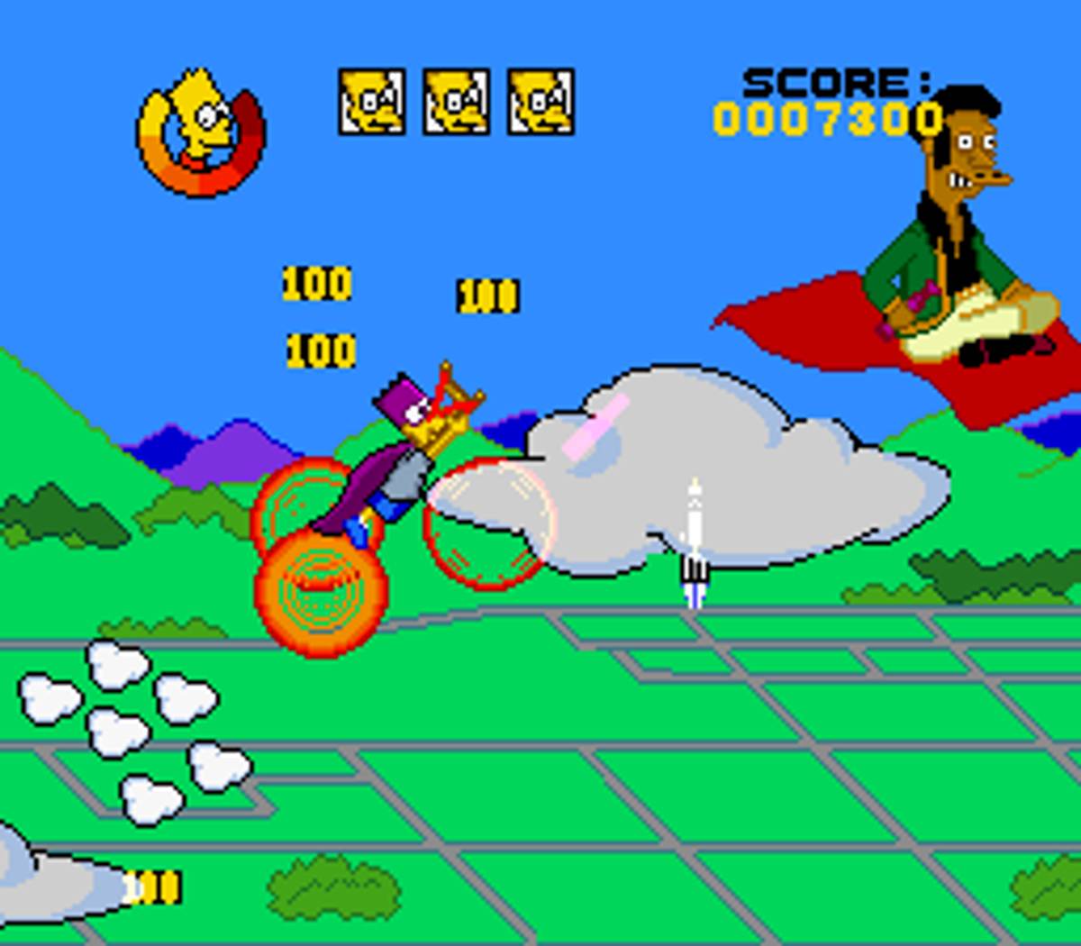 The Simpsons: Bart's Nightmare ROM - SNES screenshot 10