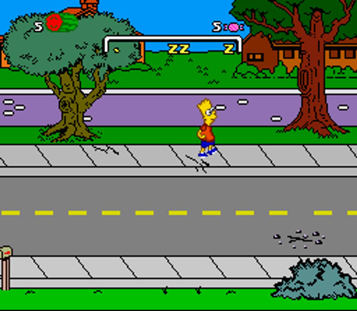 The Simpsons: Bart's Nightmare ROM - SNES screenshot 4