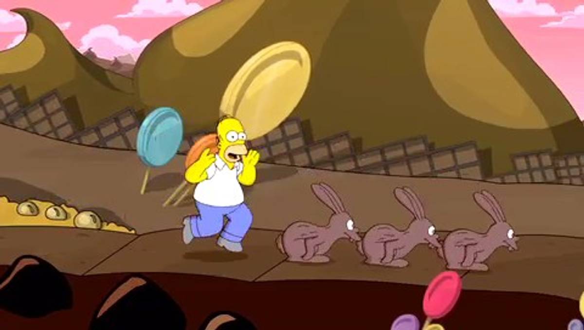 The Simpsons Game ISO - PSP screenshot 3