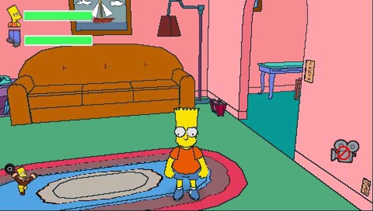 The Simpsons Game ISO - PSP screenshot 5