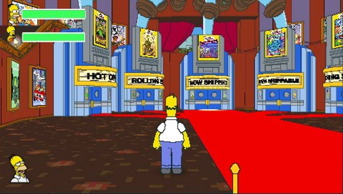 The Simpsons Game ISO - PSP screenshot 6