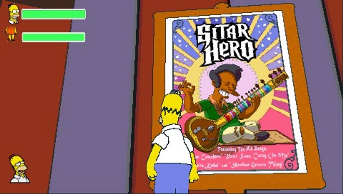 The Simpsons Game ISO - PSP screenshot 7