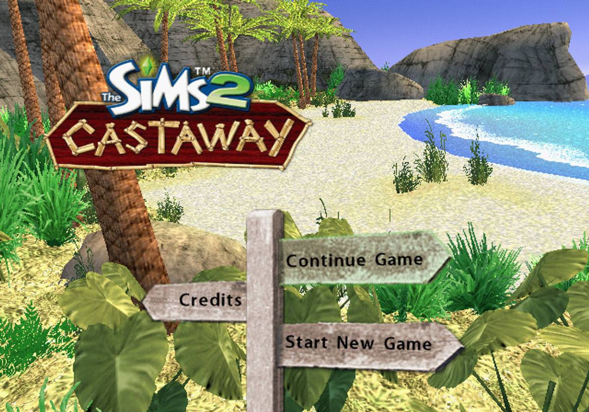The Sims 2: Castaway ISO - PS2 screenshot 2