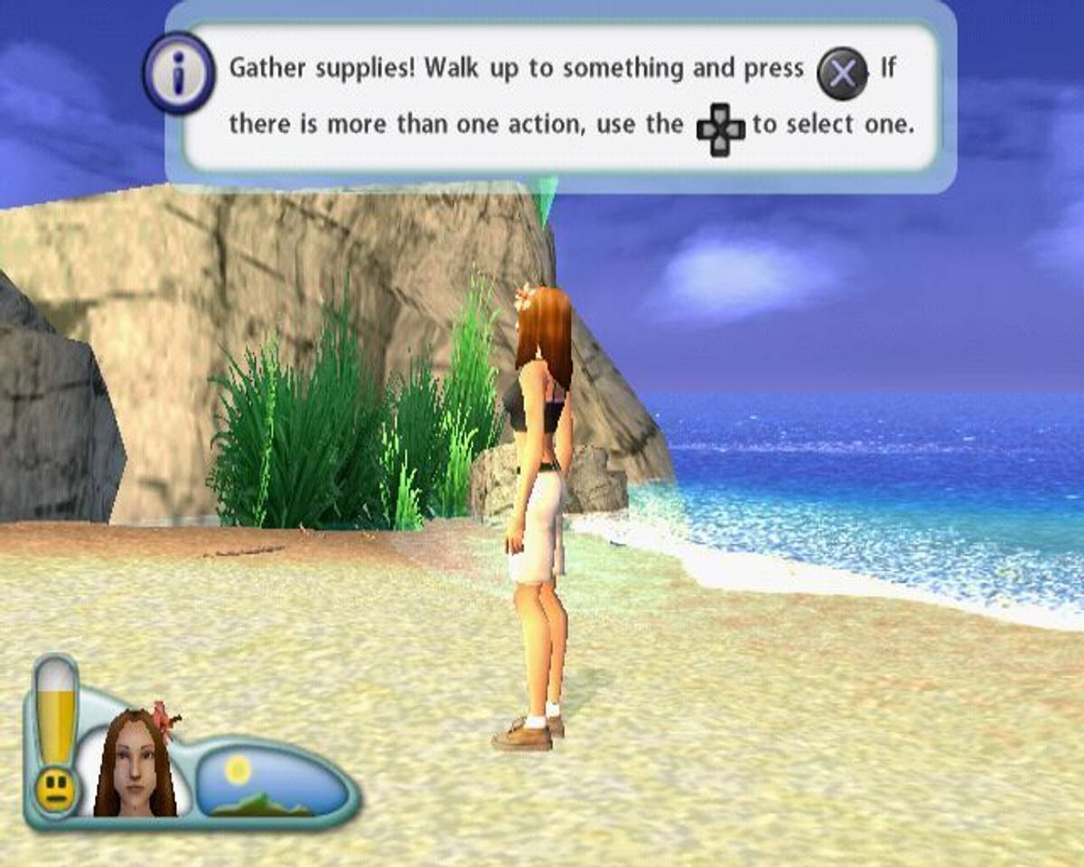 The Sims 2: Castaway ISO - PS2 screenshot 8