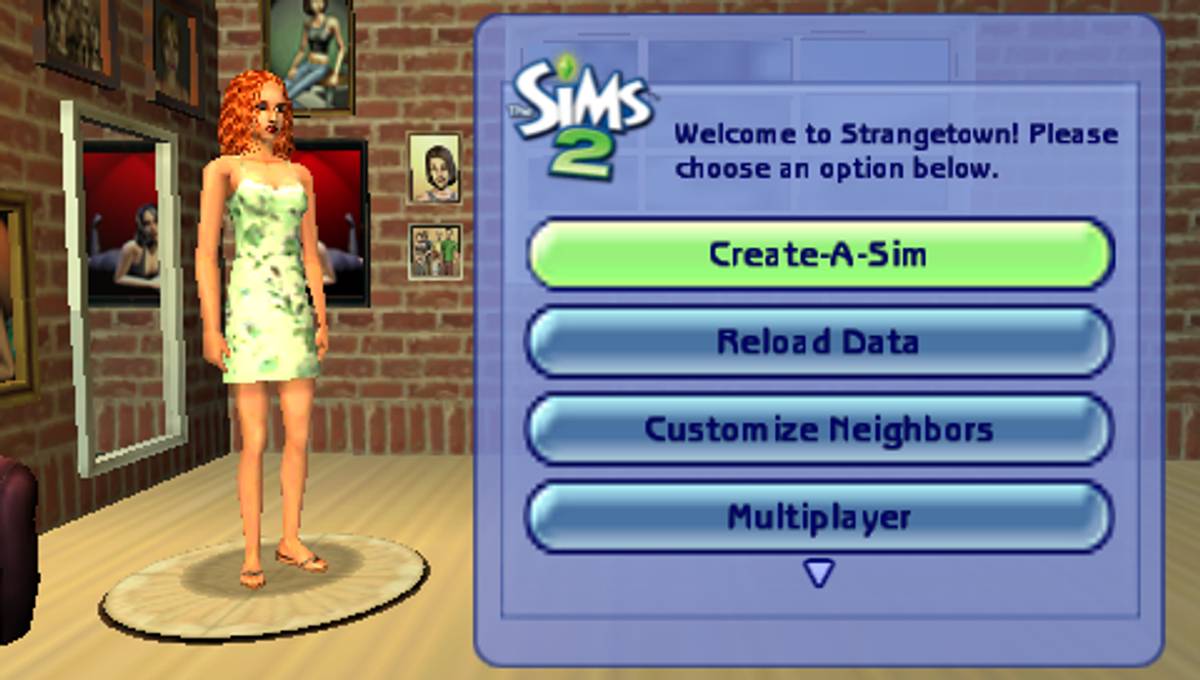 The Sims 2 ISO - PSP screenshot 2