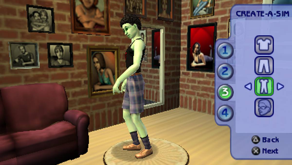 The Sims 2 ISO - PSP screenshot 3