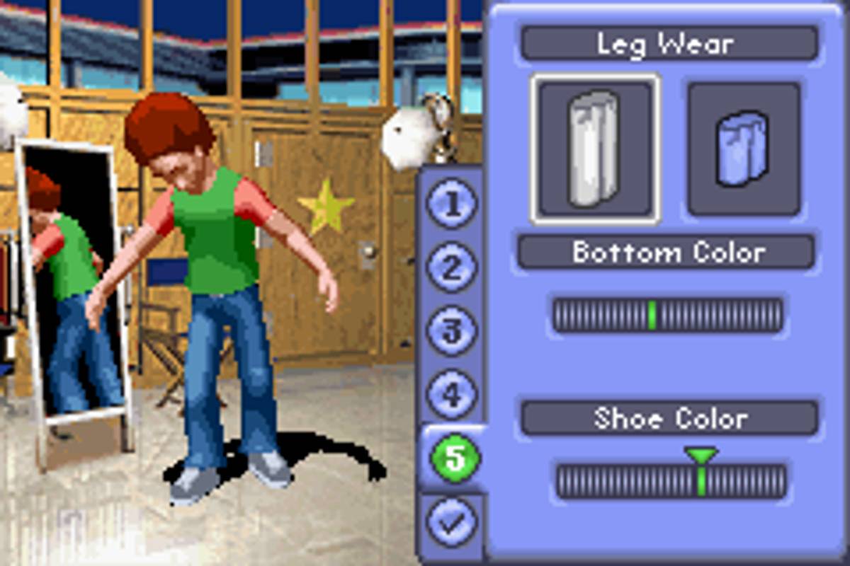 The Sims 2 ROM - GBA screenshot 2