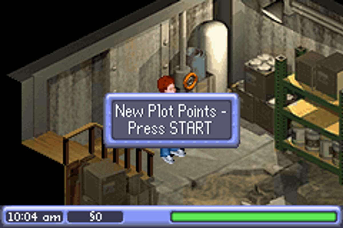 The Sims 2 ROM - GBA screenshot 3