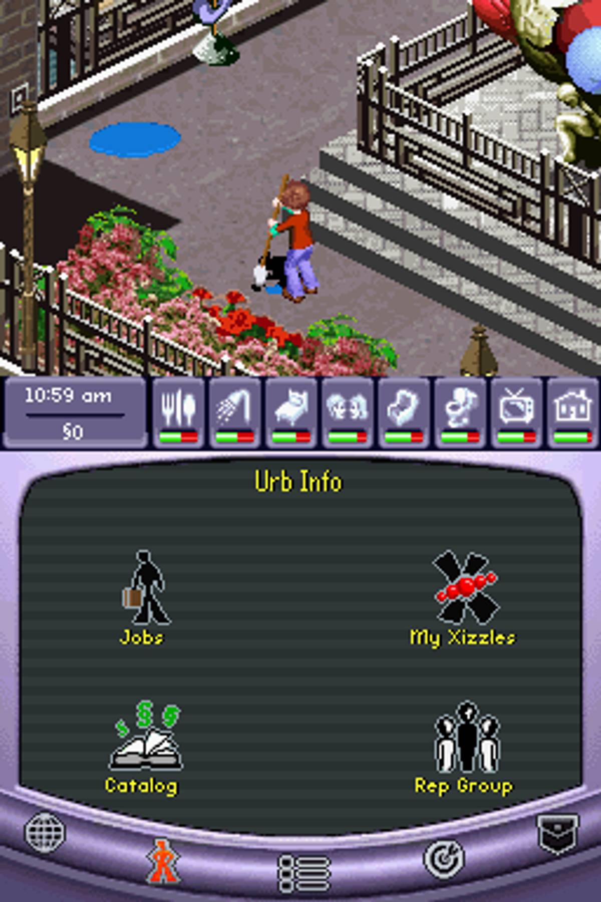 The Urbz: Sims in the City ROM - NDS screenshot 5