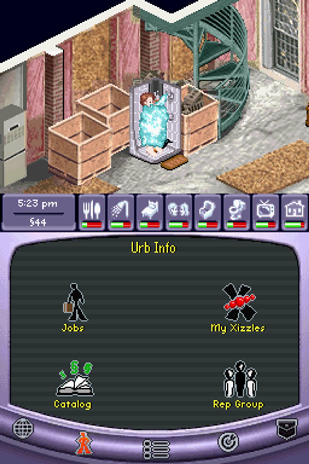 The Urbz: Sims in the City ROM - NDS screenshot 8