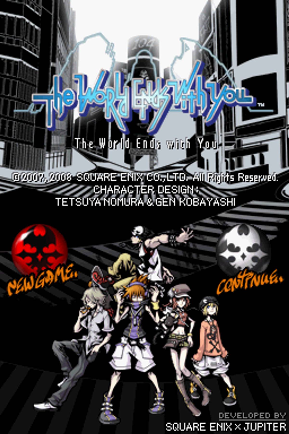 The World Ends with You ROM - NDS screenshot 1