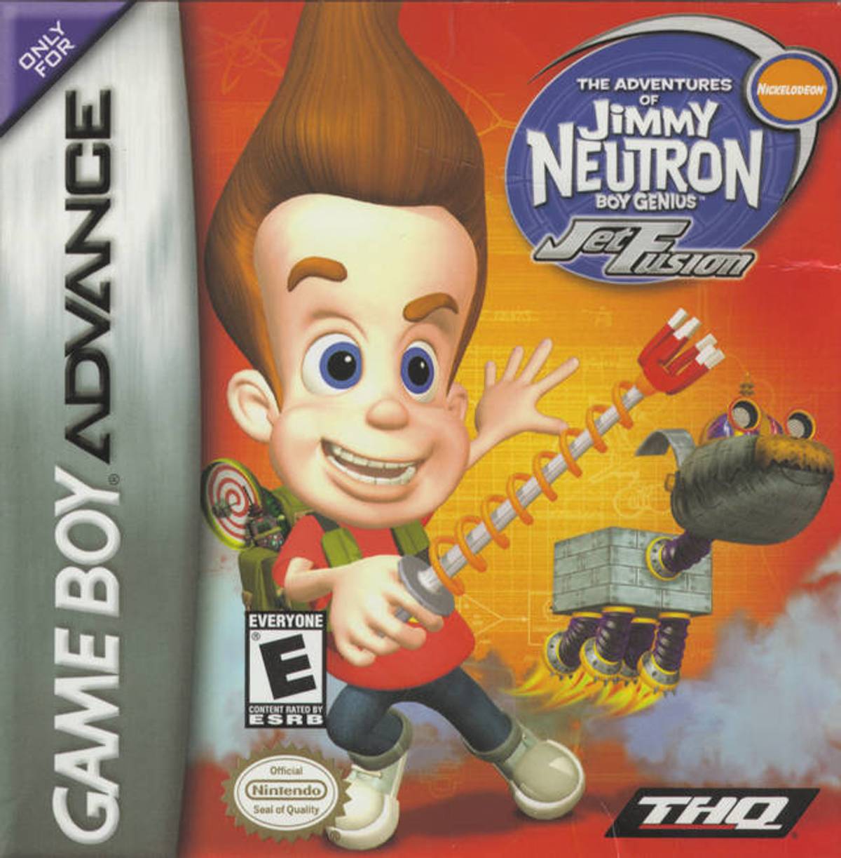 Download Torrent The Adventures of Jimmy Neutron Boy Genius: Jet Fusion ROM – GBA